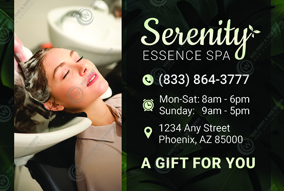 ZSGC-05 - Head Spa Standard Gift Certificates