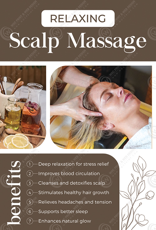 ZWD-30 - Head Spa Window Decals