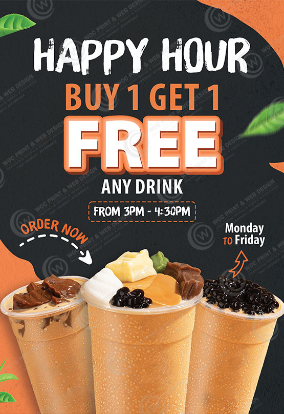 RTTB-04 - Restaurant Tabletop Banner