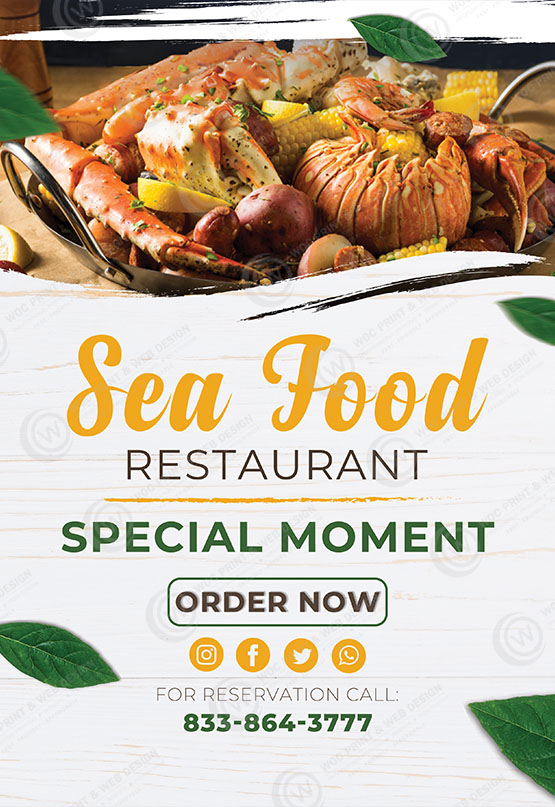 RTTB-09 - Restaurant Tabletop Banner