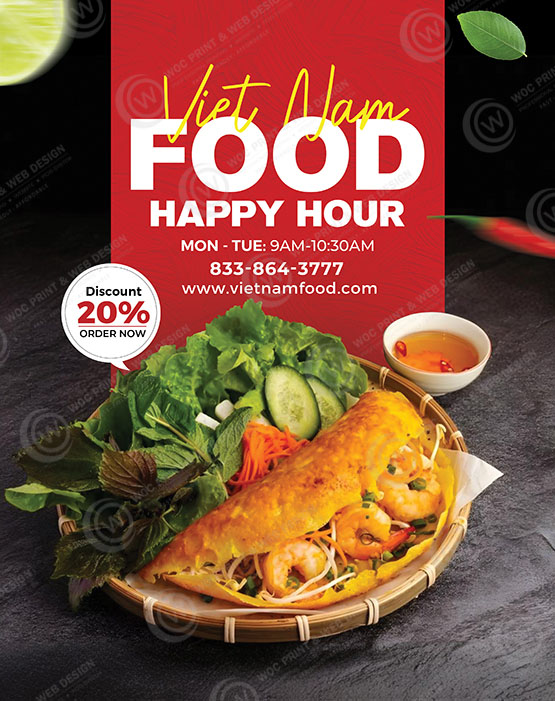 RTTM-05 - Restaurant Tabletop Menu