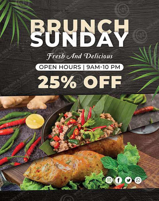 RTTM-10 - Restaurant Tabletop Menu