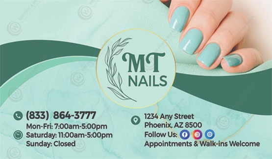 Business Cards - WOC print