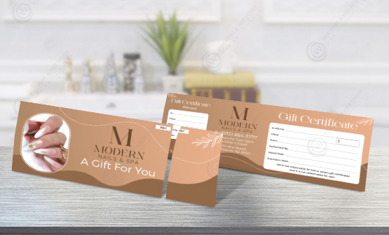 PGC-150 - Premium Gift Certificates - WOC Print