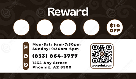 RBA-541 - Restaurant Business Cards