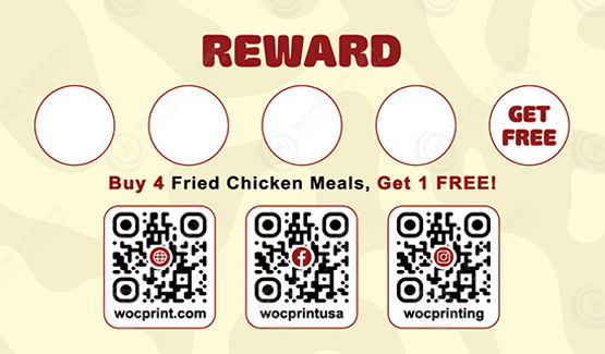 RBA-542 - Restaurant Business Cards