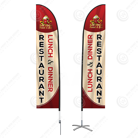 FB-501 - Restaurant Flag Banners