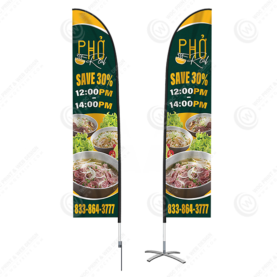 FB-504 - Restaurant Flag Banners