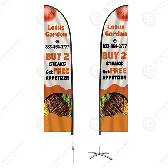 FB-506 - Restaurant Flag Banners