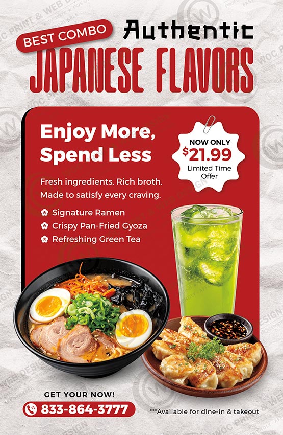FL-510 - Restaurant Flyers