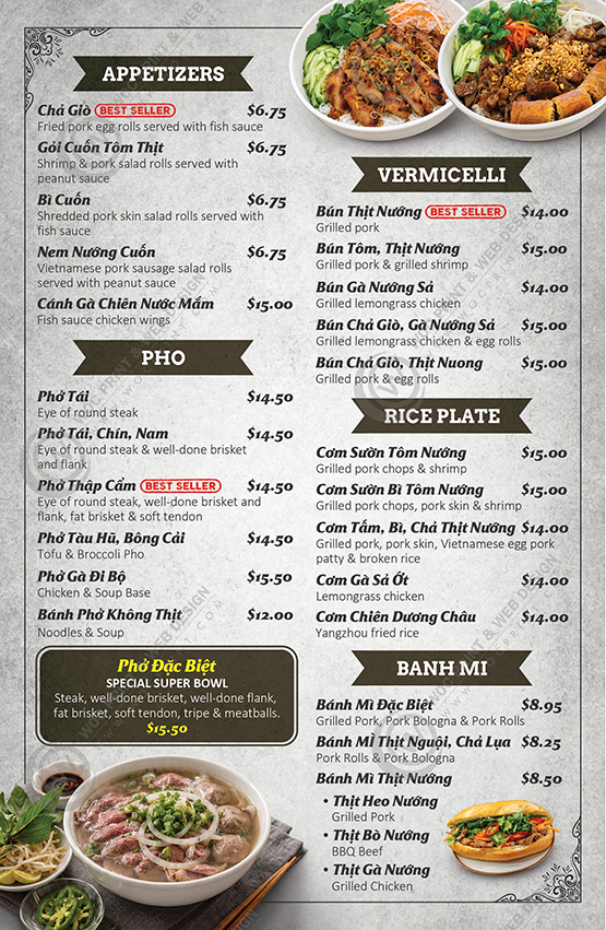 RFL-511B - Restaurant Flyers
