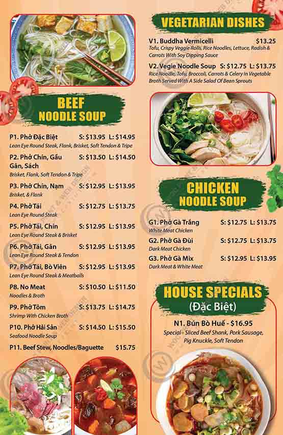 RFL-512B - Restaurant Flyers