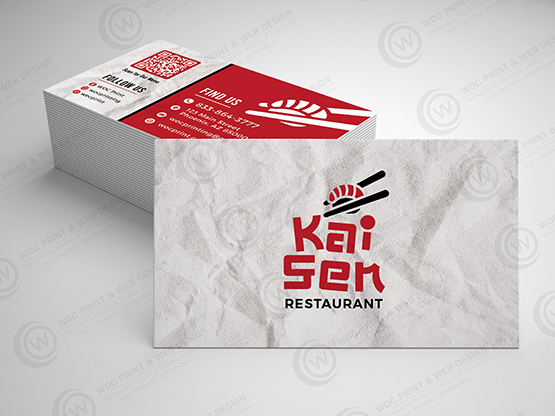 restaurant-business-cards-bc-543 - Restaurant Business Cards - WOC print