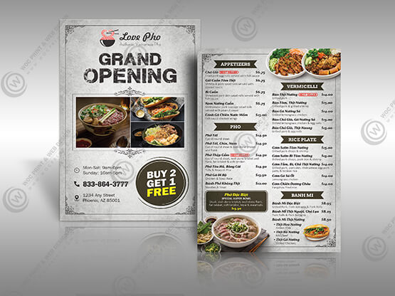 restaurant-flyer-fl-511 - Restaurant Flyers - WOC print restaurant-flyer-fl-511 - Restaurant Flyers - WOC print