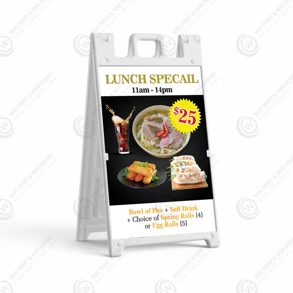restaurant-a-frame-signs-afs-503 - Restaurant A-Frame 24x36 - WOC print