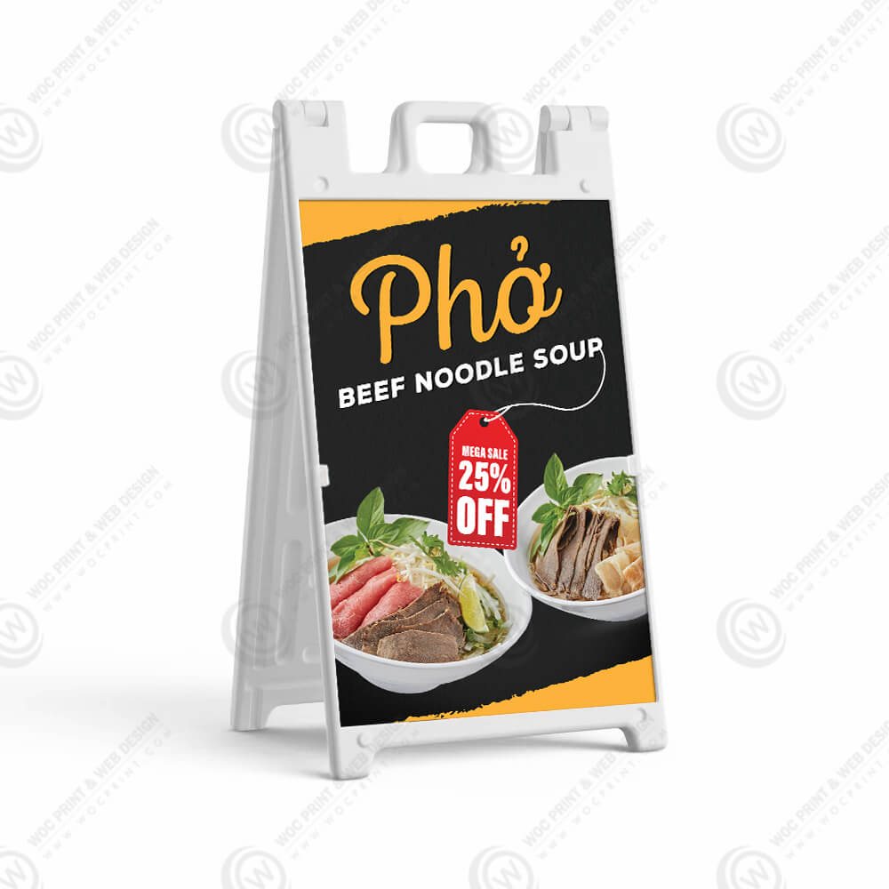 restaurant-a-frame-signs-afs-506 - Restaurant A-Frame 24x36 - WOC print