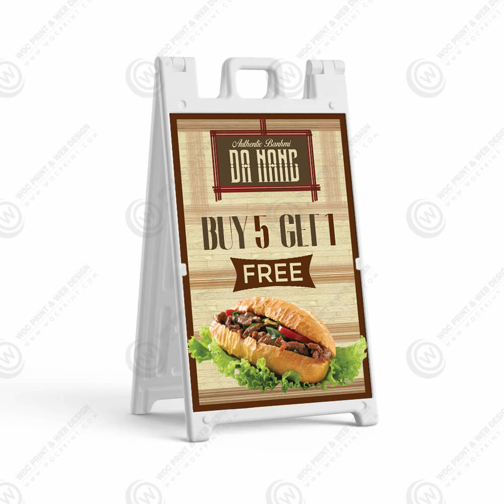 restaurant-a-frame-signs-afs-508 - Restaurant A-Frame 24x36 - WOC print
