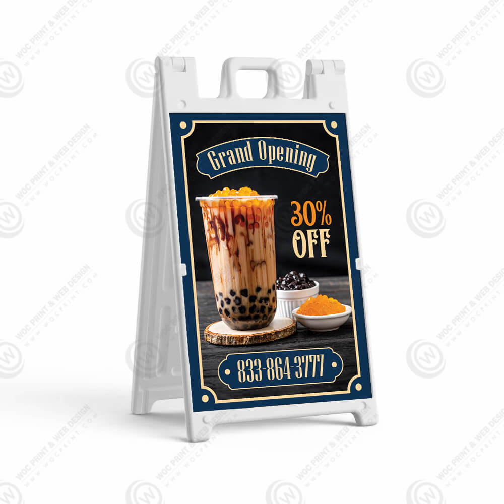 restaurant-a-frame-signs-afs-509 - Restaurant A-Frame 24x36 - WOC print