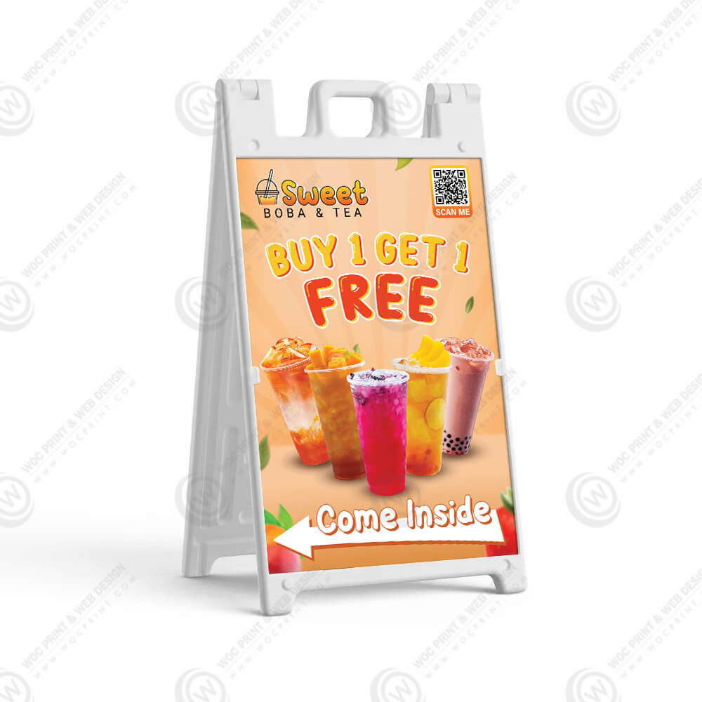 restaurant-a-frame-signs-afs-515 - Restaurant A-Frame 24x36 - WOC print