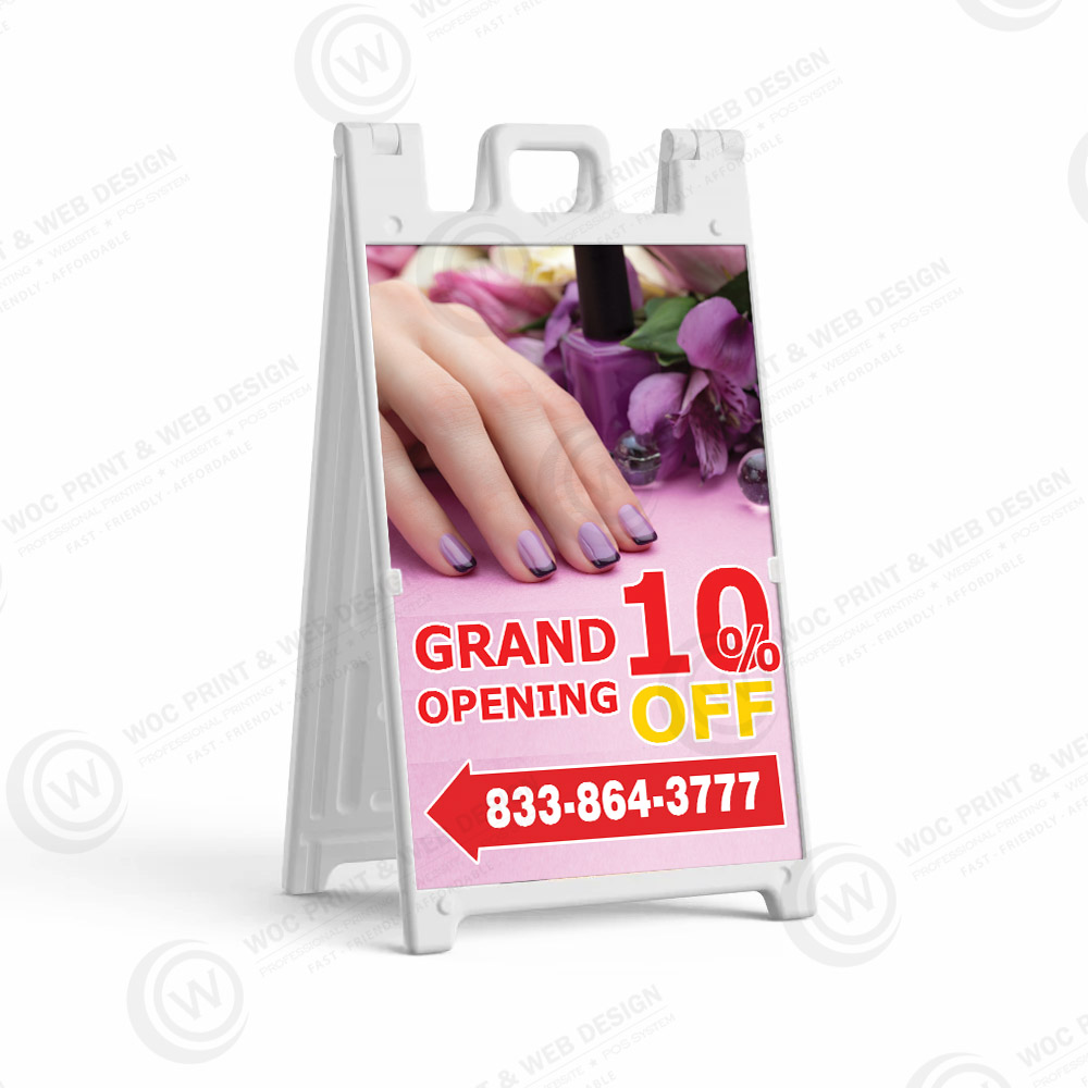 nails-salon-a-frame-signs-afs-12 - A-Frame Signs 24x36 - WOC print