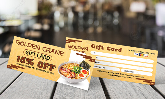 restaurant-regular-gift-certificates-gc-503 - Restaurant Regular Gift Certificates - WOC print