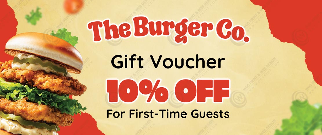 GC-506 - Restaurant Regular Gift Certificates