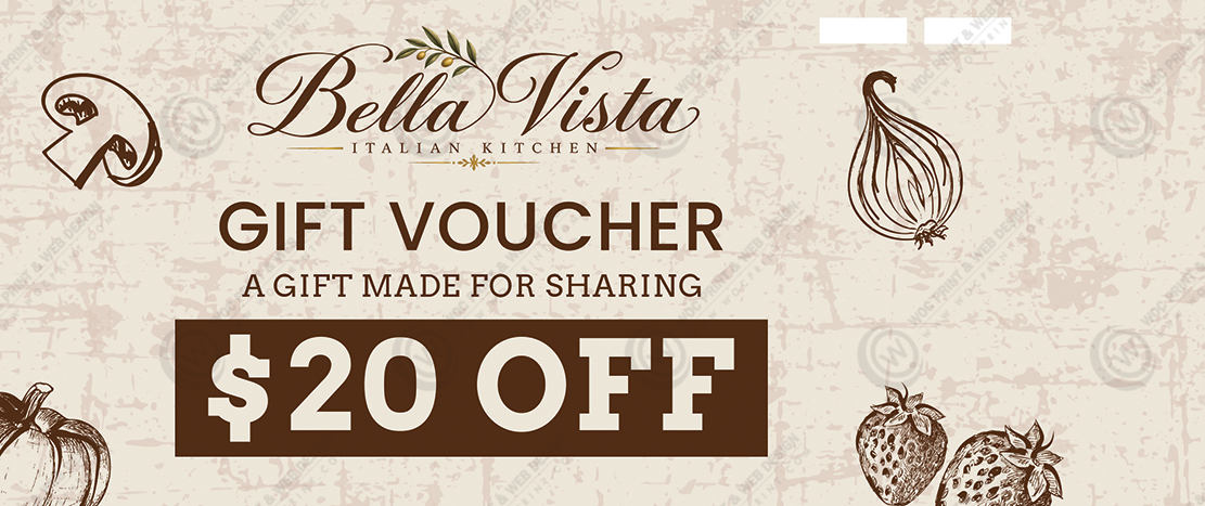 PGC-508 - Restaurant Premium Gift Certificates